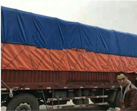 यूवी प्रतिरोधी पीवीसी ट्रक कवर 15M*8M विनाइल ट्रक के लिए टारपॉलिन शीट