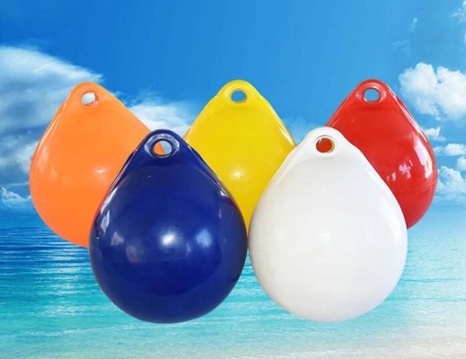 A65 मौसम प्रतिरोधी पीवीसी inflatable नाव Fender Buoys पेशेवर बड़े समुद्री Fender
