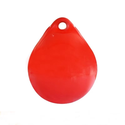 A50 यूवी प्रूफ inflatable Vinyl Boat Fender Buoys For Marine Navigation उच्च रासायनिक प्रतिरोध