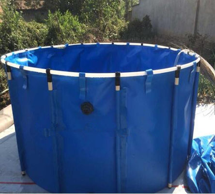 7000L गैर संक्षारक लटकन मछली टैंक, लंबे जीवन डाई मछली तालाब तह मछली टैंक