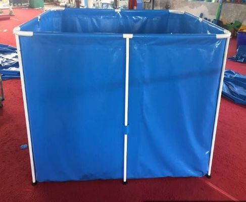 10000L 1.2mm आउटडोर फिश तालाब धातु फ्रेम के साथ उच्च तन्यता पर्यावरण के अनुकूल 10000L 1.2mm आउटडोर फिश तालाब उच्च तन्यता वाई