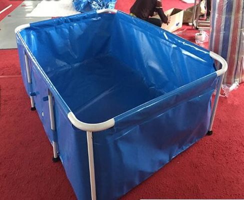 10000L 1.2mm आउटडोर फिश तालाब धातु फ्रेम के साथ उच्च तन्यता पर्यावरण के अनुकूल 10000L 1.2mm आउटडोर फिश तालाब उच्च तन्यता वाई