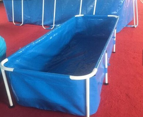 10000L 1.2mm आउटडोर फिश तालाब धातु फ्रेम के साथ उच्च तन्यता पर्यावरण के अनुकूल 10000L 1.2mm आउटडोर फिश तालाब उच्च तन्यता वाई