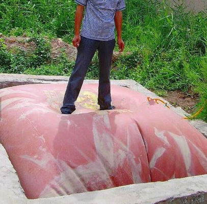 मीथेन/प्राकृतिक गैस भंडारण के लिए नरम मूत्राशय मीथेन भंडारण टैंक 10000L तरल अवरोधन ईंधन मूत्राशय