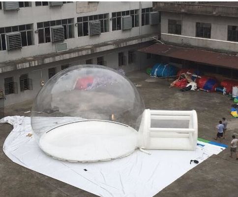 पार्टी के लिए उच्च बहुलक के साथ उच्च शक्ति विशाल पारदर्शी inflatable बुलबुला तम्बू