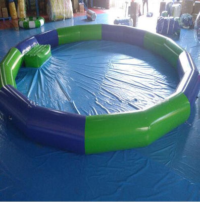 उच्च शक्ति वाले पीवीसी स्विमिंग पूल, पीवीसी inflatable lap pool 4.5M*4.5m For Kids स्विमिंग पूल सामग्री