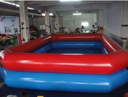 घुमावदार पीवीसी inflatable स्विमिंग पूल, 3.5M * 3.5M पीवीसी inflatable समुद्र तटों के लिए पूल स्विमिंग पूल सामग्री