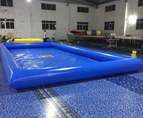 पार्कों के लिए मरम्मत किट के साथ भूमि के ऊपर दोहरे सिलाई स्विमिंग पूल