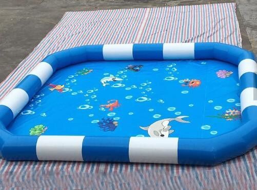 कस्टम inflatable इनडोर आउटडोर पोर्टेबल inflatable स्विमिंग पूल 3.5M*3.5M स्विमिंग पूल सामग्री