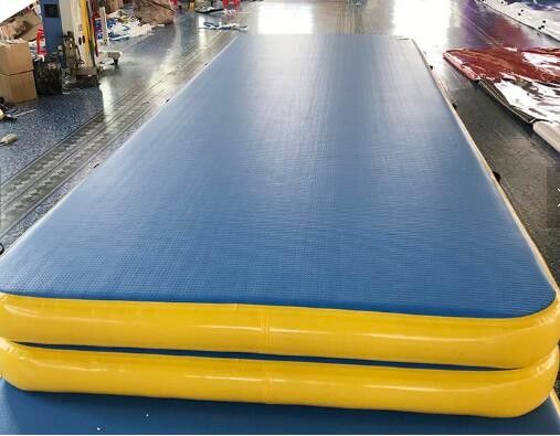 0.9 मिमी मोटाई जिमनास्टिक एयर मैट, फिजिकल ट्रेनिंग के लिए inflatable एयर ट्रैक एयर ट्रैक मैट