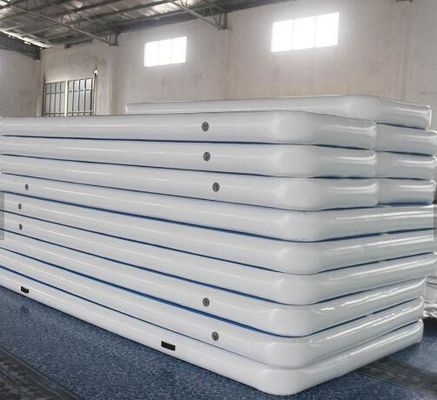 0.9 मिमी मोटाई जिमनास्टिक एयर मैट, फिजिकल ट्रेनिंग के लिए inflatable एयर ट्रैक एयर ट्रैक मैट