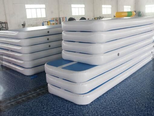 0.9 मिमी मोटाई जिमनास्टिक एयर मैट, फिजिकल ट्रेनिंग के लिए inflatable एयर ट्रैक एयर ट्रैक मैट