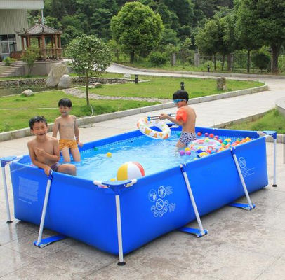 परिवार के लिए जलरोधक पीवीसी स्विमिंग पूल इनडोर inflatable