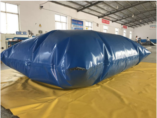 100000L आपातकालीन बचाव सूखा प्रतिरोधी पीवीसी पट्टी पानी टैंक पोर्टेबल पानी टैंक