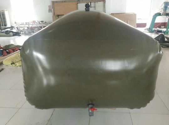 EN14960 खाद्य ग्रेड टारपॉलिन पानी टैंक TPU टारपॉलिन सामग्री के साथ दरार प्रतिरोध
