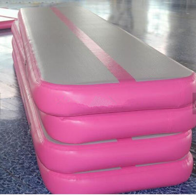 0.9 मिमी मोटाई जिमनास्टिक एयर मैट, फिजिकल ट्रेनिंग के लिए inflatable एयर ट्रैक एयर ट्रैक मैट