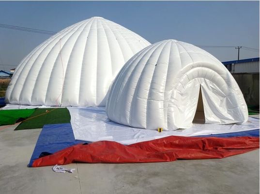 आउटडोर inflatable बुलबुला लॉज पार्टी टेंट, ब्लो अप शादी के टेंट प्रदर्शनी इग्लू