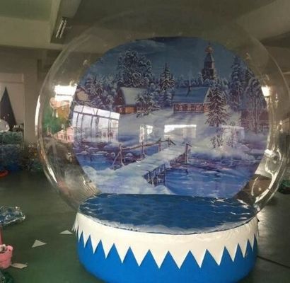 स्नो ग्लोब / क्रिस्टल बॉल ब्लोबल बबल टेंट क्रिसमस गतिविधियों के लिए ब्लोबल पार्टी टेंट