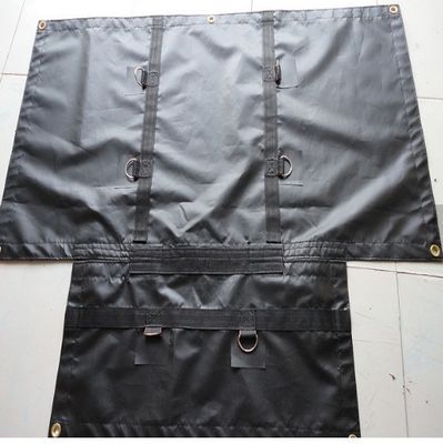 1000D * 1000D 18oz 8 फीट ड्रॉप फ्लैटबेड ट्रक टारप