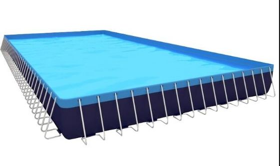 धातु फ्रेम के साथ हल्के पीवीसी inflatable स्विमिंग पूल घर का उपयोग इनडोर