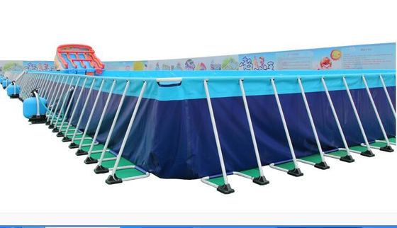 धातु फ्रेम के साथ हल्के पीवीसी inflatable स्विमिंग पूल घर का उपयोग इनडोर