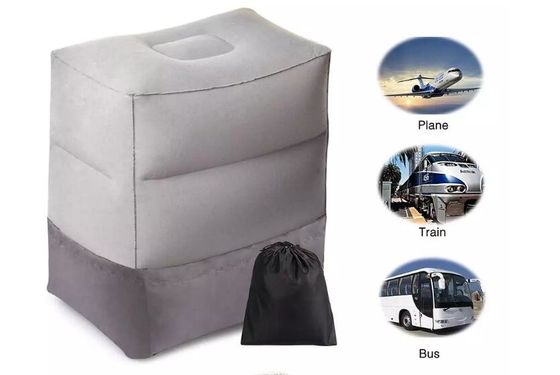पोर्टेबल पीवीसी और फ्लैकिंग फुट कुशन inflatable footrest cushion
