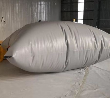 टीपीयू मूत्राशय लचीला पानी तकिया 5500L पीवीसी पट्टी पानी टैंक पोर्टेबल पानी टैंक