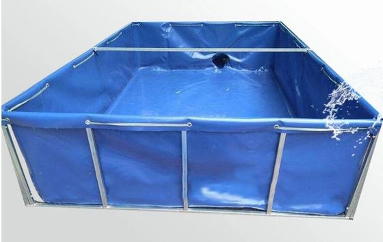 मोटाई 1.0 मिमी 100000L पीवीसी फोल्डेबल Tarpaulin मछली टैंक मछली तालाब प्लास्टिक टैंक डाइ मछली तालाब