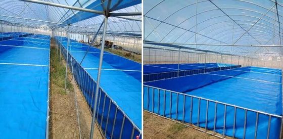 5000L फोल्डेबल 0.9 मिमी पीवीसी लटकन मछली टैंक के लिए मछली फार्म मछली तालाब प्लास्टिक टैंक डाई मछली तालाब