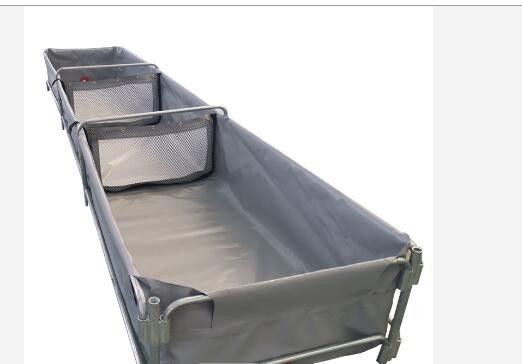 ढकने योग्य 3000L 0.9 मिमी पीवीसी लटकन मछली टैंक मछली तालाब प्लास्टिक टैंक डाइ मछली तालाब
