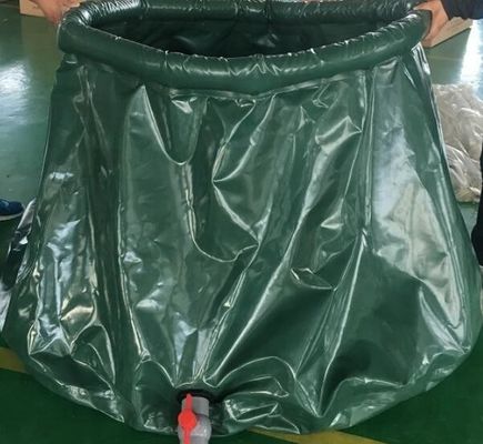 प्याज का प्रकार पीवीसी टारपौलीन सिंचाई जल भंडारण टैंक 5000L जल धारण टैंक