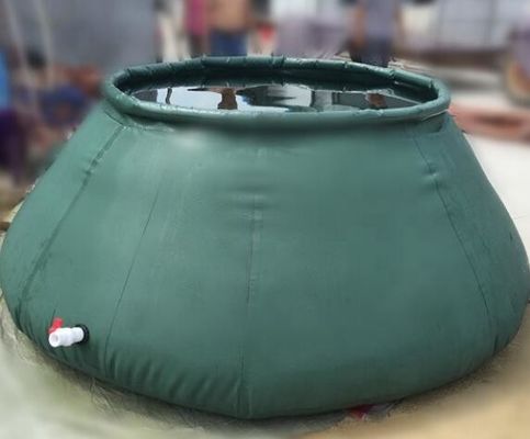 प्याज के आकार 4500L पीवीसी लटकन तह पानी टैंक पोर्टेबल पानी टैंक पानी पकड़ टैंक