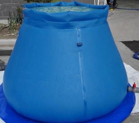 1000 लीटर फोल्डेबल 0.9 मिमी पीवीसी टारपौलीन प्याज टैंक सिंचाई के लिए पानी रखने वाले टैंक को स्टोर करने के लिए उपयोग किया जाता है