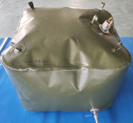 पोर्टेबल 130 GAL टीपीयू ईंधन ब्लेडर पेट्रोलियम टैंक तरल पदार्थ कंटेनर गैसोलीन भंडारण बैग