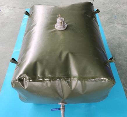 पोर्टेबल 130 GAL टीपीयू ईंधन ब्लेडर पेट्रोलियम टैंक तरल पदार्थ कंटेनर गैसोलीन भंडारण बैग