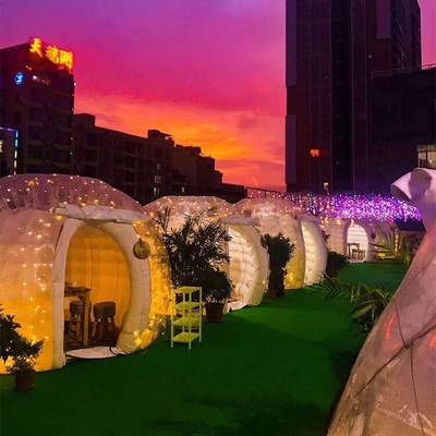 5 एम inflatable बबल टेंट दो परतें अच्छा इन्सुलेशन आउटडोर