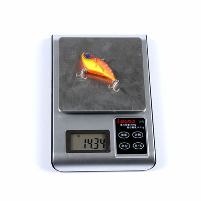 शॉट वीआईबी फिशिंग लूट 6 रंग 5.3CM/14.30g 10 # हुक
