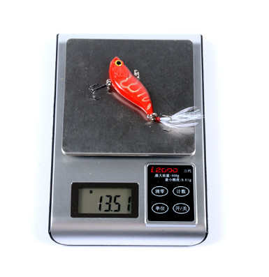 कैटफ़िश मुलेट हार्ड वीआईबी फिशिंग लय पानी प्रतिरोधी 5.80CM/13.50g