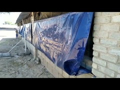 मुर्गियों के लिए पर्दे के किनारे